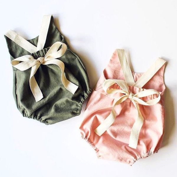 0-24m newborn kid baby girl clothes summer bowknot backless romper casual plain outfits infantil clothing costume, White
0-24m newborn kid baby girl clothes summer bowknot backless romper casual plain outfits infantil clothing costume, White