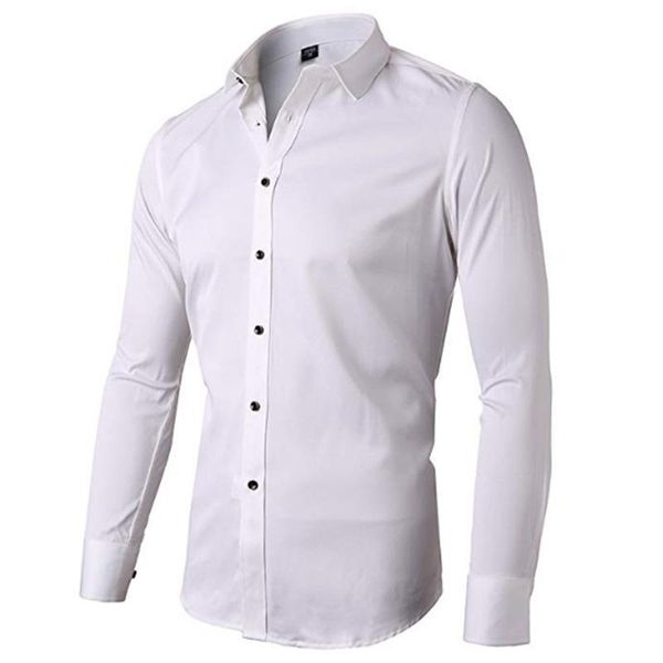 men's dress shirts business social button up striped plaid long sleeve office shirt men casual clothing blouses, White;black
men's dress shirts business social button up striped plaid long sleeve office shirt men casual clothing blouses, White;black
