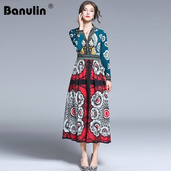 women spring autumn long sleeve dress retro floral printing shirt runway vintage -2xl 210603, Black;gray
women spring autumn long sleeve dress retro floral printing shirt runway vintage -2xl 210603, Black;gray