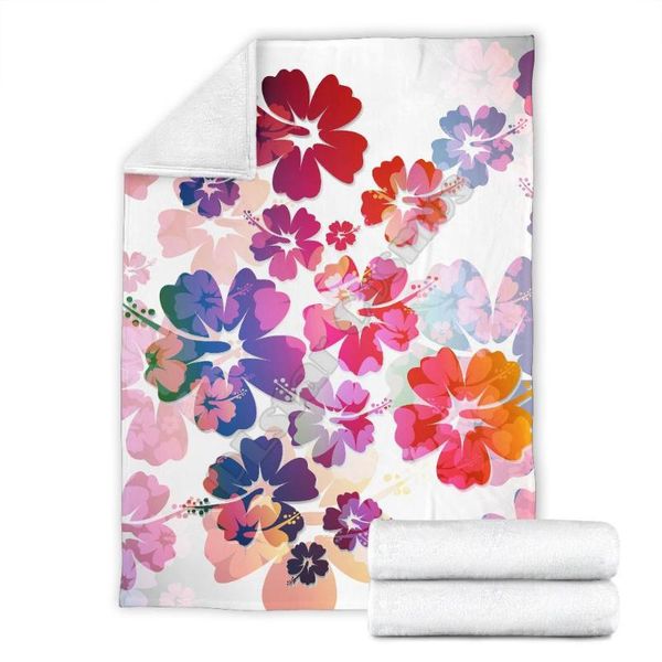 blankets colorful aloha flowers feece blanket 3d printed adults/kids sherpa on bed home textiles accessories
blankets colorful aloha flowers feece blanket 3d printed adults/kids sherpa on bed home textiles accessories