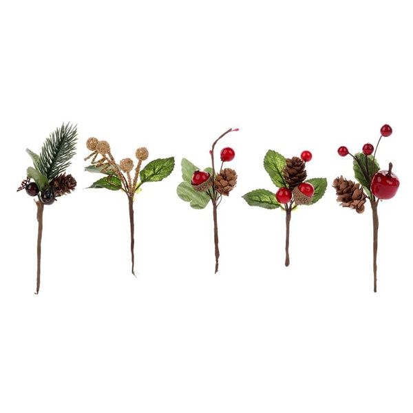 christmas decorations 15pcs red berry and pine cone picks with holly branches for holiday floral decor flower crafts
christmas decorations 15pcs red berry and pine cone picks with holly branches for holiday floral decor flower crafts