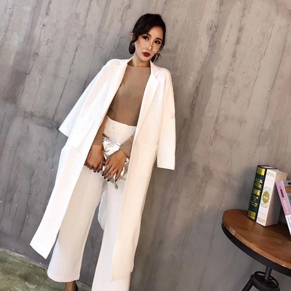 women's tracksuits fashion wide leg pants suit spring and autumn jacket ladies temperament was thin two-piece tide, Gray
women's tracksuits fashion wide leg pants suit spring and autumn jacket ladies temperament was thin two-piece tide, Gray