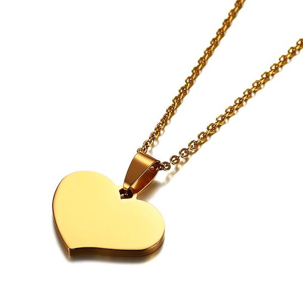 pendant necklaces 25x19.5mm tiny gold heart necklace in stainless steel layering laser, Silver
pendant necklaces 25x19.5mm tiny gold heart necklace in stainless steel layering laser, Silver