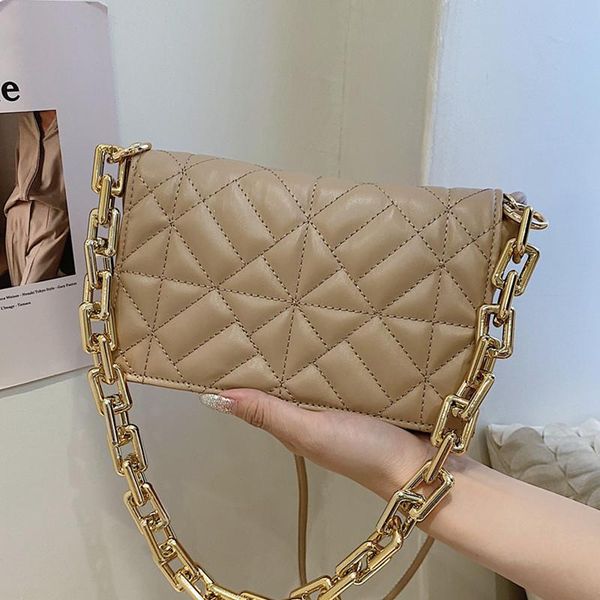 evening bags thick chain quilted shoulder bag 2021 women's brand pu leather clutch tote designer purses and handbags female messenger
evening bags thick chain quilted shoulder bag 2021 women's brand pu leather clutch tote designer purses and handbags female messenger