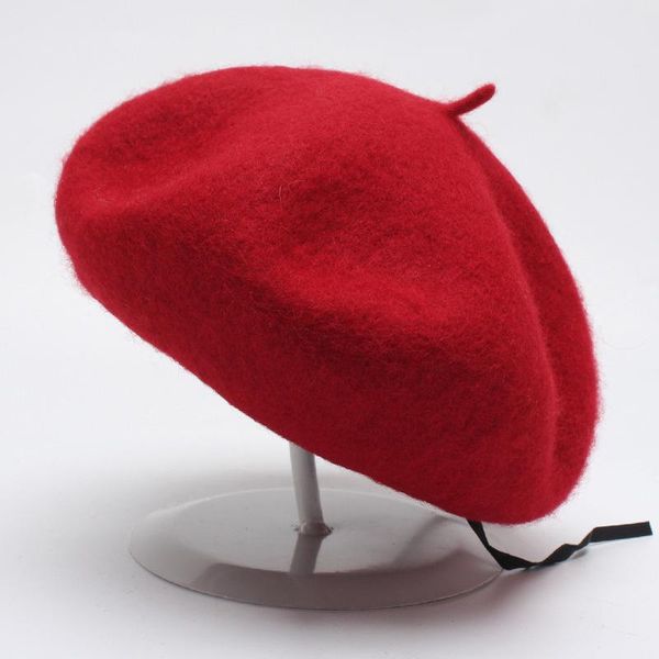 berets lady autumn winter hat painter style women 100% wool vintage solid color caps female bonnet warm walking cap, Blue;gray
berets lady autumn winter hat painter style women 100% wool vintage solid color caps female bonnet warm walking cap, Blue;gray