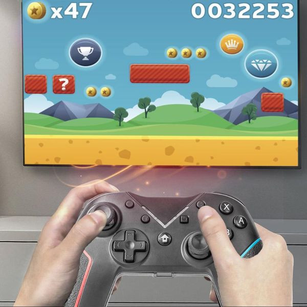 game controllers & joysticks classic gamepad bluetooth wireless controller console joypad for switch lite gaming accessaries supplies parts
game controllers & joysticks classic gamepad bluetooth wireless controller console joypad for switch lite gaming accessaries supplies parts