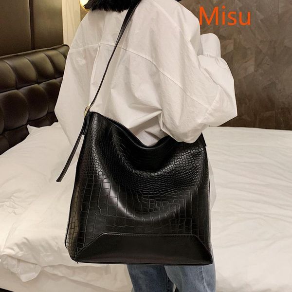 shoulder bags vintage alligator bcuket for women designer luxury crocodile pu leather crossbody bag casual large tote purse
shoulder bags vintage alligator bcuket for women designer luxury crocodile pu leather crossbody bag casual large tote purse