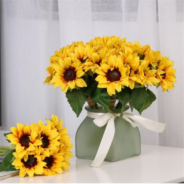 decorative flowers & wreaths 6 pcs/bundle artificial sunflower simulation flower floral decor home office fake
decorative flowers & wreaths 6 pcs/bundle artificial sunflower simulation flower floral decor home office fake