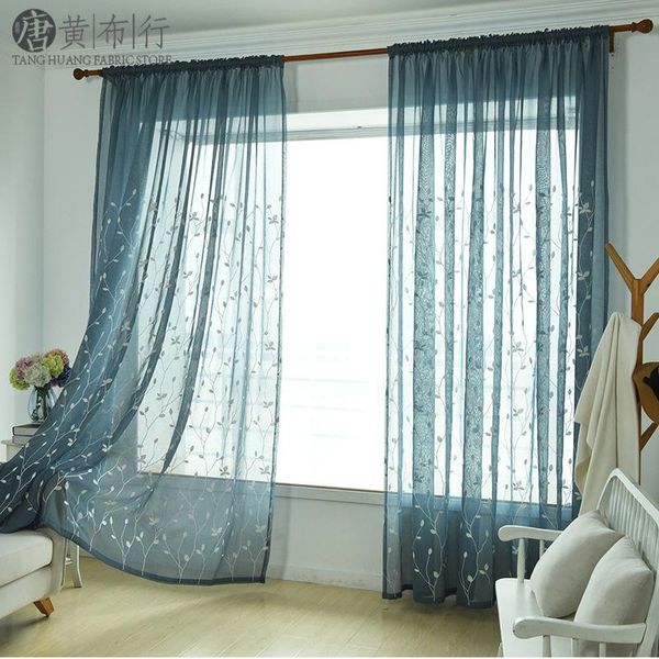 curtain & drapes ameriacan rural style blackish green willow leaf gauze embroidery not blackout sheer for living room luxury
curtain & drapes ameriacan rural style blackish green willow leaf gauze embroidery not blackout sheer for living room luxury