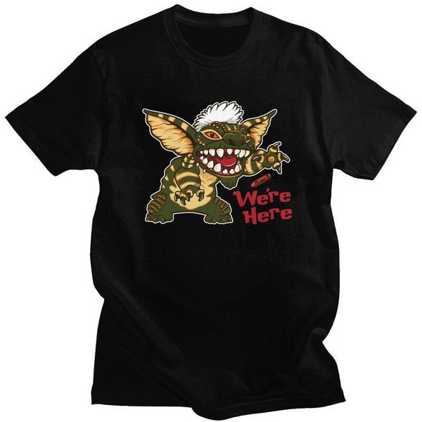 men's t-shirts we're here gremlins t shirt for men cotton tshirt leisure tees short sleeved movie monster stripe fitted clothing m, White;black
men's t-shirts we're here gremlins t shirt for men cotton tshirt leisure tees short sleeved movie monster stripe fitted clothing m, White;black