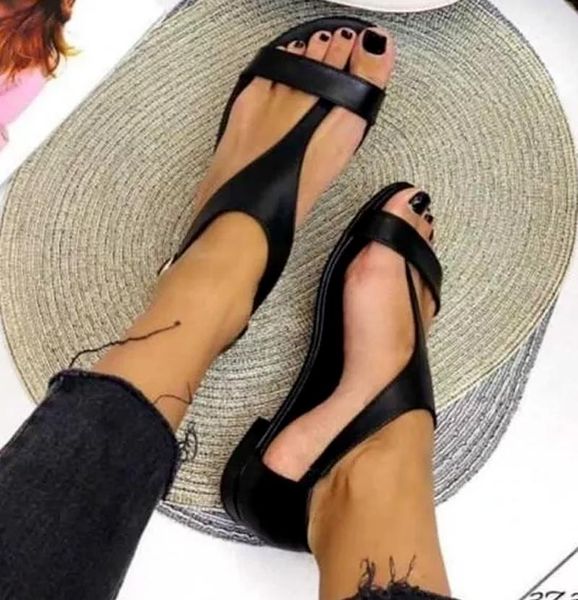 sandals summer women fashion synthetic casual stylish low heel open toe buckle zapatos de mujer aq007, Black
sandals summer women fashion synthetic casual stylish low heel open toe buckle zapatos de mujer aq007, Black