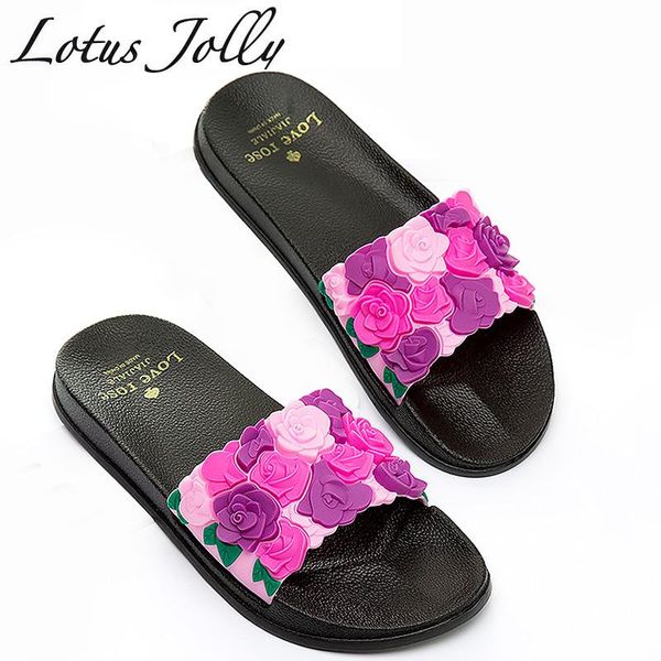 slippers cute women summer slides rose lovely flowers home thick soled sandals shoes flip flops zapatillas mujer, Black
slippers cute women summer slides rose lovely flowers home thick soled sandals shoes flip flops zapatillas mujer, Black