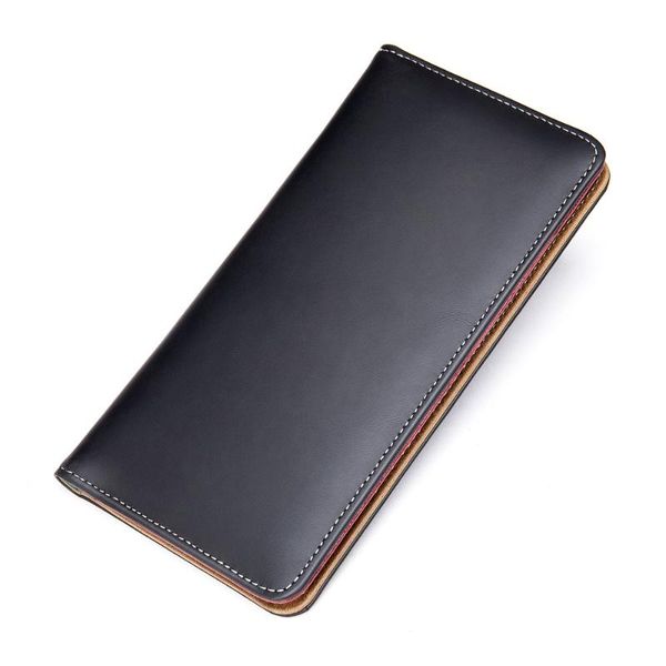 wallets 2021 genuine leather men wallet cowhide male vintage handmade long slim thin purse card holder, Red;black
wallets 2021 genuine leather men wallet cowhide male vintage handmade long slim thin purse card holder, Red;black