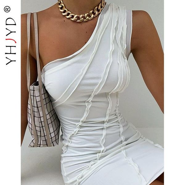 casual dresses yhjyd white summer dress 2021 contrast stitch one shoulder backless mini bodycon birthday club outfits, Black;gray
casual dresses yhjyd white summer dress 2021 contrast stitch one shoulder backless mini bodycon birthday club outfits, Black;gray