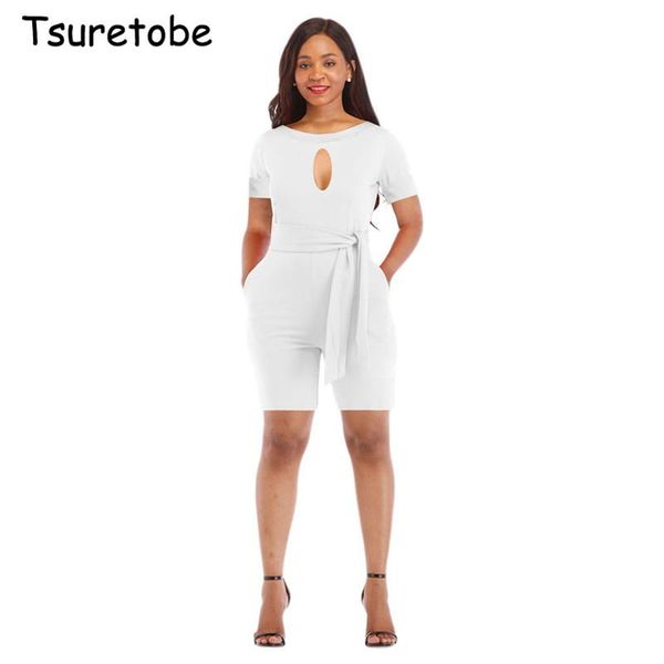 tsuretobe casual fashion playsuit women fashion hollow out bodysuit ladies summer bodycon short sleeve elegant rompers female, Black;white
tsuretobe casual fashion playsuit women fashion hollow out bodysuit ladies summer bodycon short sleeve elegant rompers female, Black;white