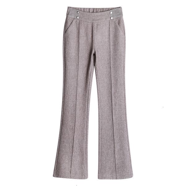 2021 autumn flare high waist woolen fashion pants women plus size trousers female streetwear eacw, Black;white
2021 autumn flare high waist woolen fashion pants women plus size trousers female streetwear eacw, Black;white