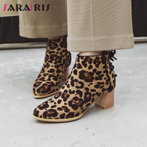 boots sarairis big size 31-43 ladies fashion trendy comfort leopard ankle women thick high heels zip shoes woman, Black
boots sarairis big size 31-43 ladies fashion trendy comfort leopard ankle women thick high heels zip shoes woman, Black