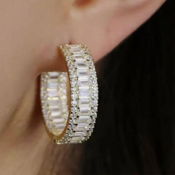 hoop & huggie stonefans luxury simple a pair cubic zircon earrings for women christmas gift shiny cz round circle party jewelry, Golden;silver
hoop & huggie stonefans luxury simple a pair cubic zircon earrings for women christmas gift shiny cz round circle party jewelry, Golden;silver