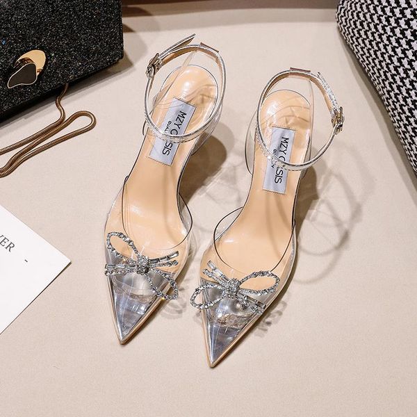 dress shoes 2021 s crystal bow thin high heels sandals women pointed toe wedding party woman ankle strap slingback pumps, Black
dress shoes 2021 s crystal bow thin high heels sandals women pointed toe wedding party woman ankle strap slingback pumps, Black