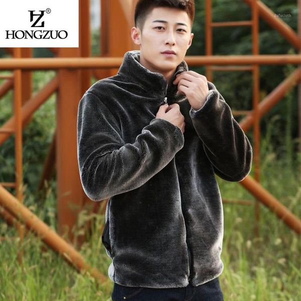 men's jackets wholesale- hongzuo 2022 winter men's fur coat fashion slim thick warm faux jacket mandarin collar coffee black parka, Black;brown
men's jackets wholesale- hongzuo 2022 winter men's fur coat fashion slim thick warm faux jacket mandarin collar coffee black parka, Black;brown
