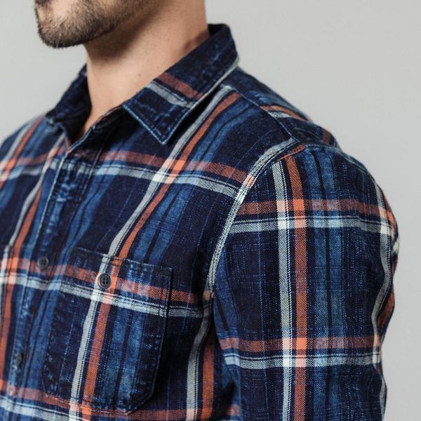2021 spring new denim shirts men plaid vintage indigo washed plus size high quaity 100% cotton shirt 190422 5u9e, White
2021 spring new denim shirts men plaid vintage indigo washed plus size high quaity 100% cotton shirt 190422 5u9e, White