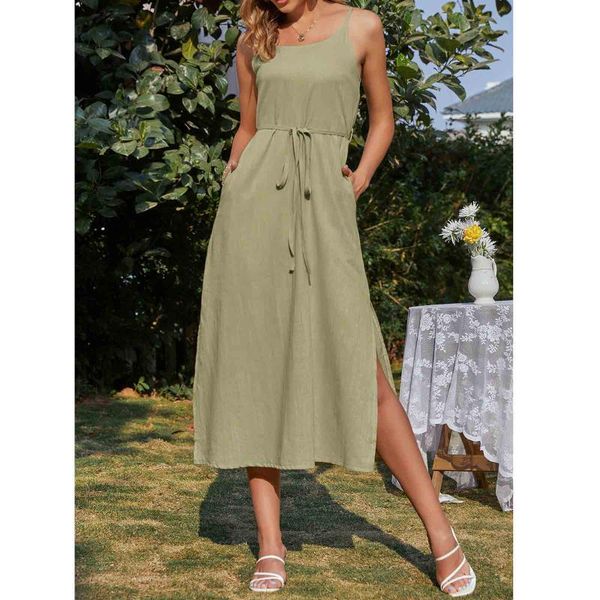casual dresses women summer dress sleeveless o-neck sling solid loose maxi for sukienka midi vestidos, Black;gray
casual dresses women summer dress sleeveless o-neck sling solid loose maxi for sukienka midi vestidos, Black;gray