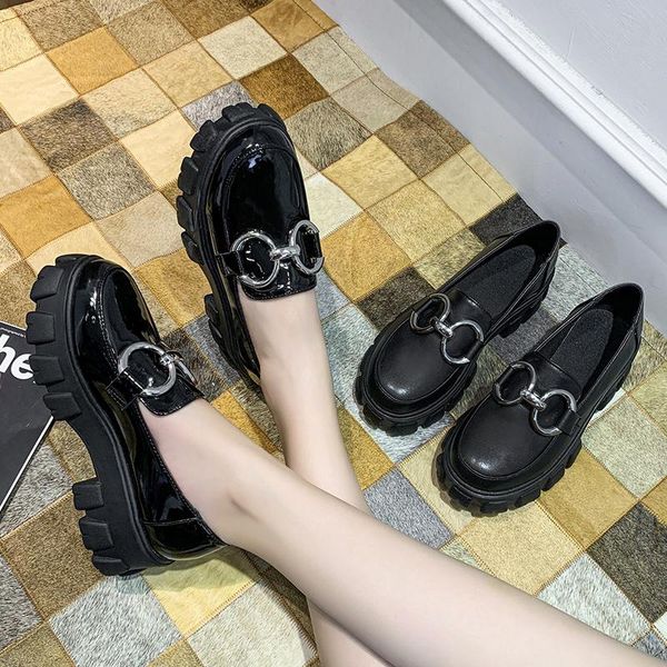 dress shoes 2021 thick soles fashion mary jane women single low pu upper leather party, Black
dress shoes 2021 thick soles fashion mary jane women single low pu upper leather party, Black