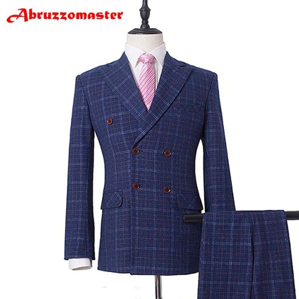 men's suits & blazers blue dinner suit double breasted wedding woolblend blazer plaid groom tuxedos england suits(jacket+pants), White;black
men's suits & blazers blue dinner suit double breasted wedding woolblend blazer plaid groom tuxedos england suits(jacket+pants), White;black