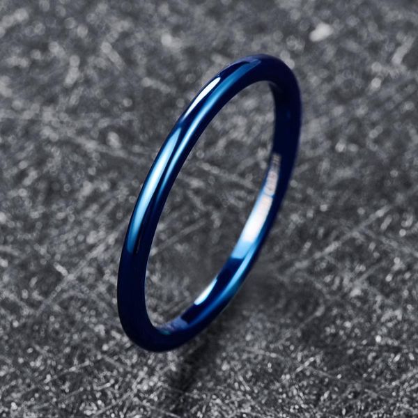 cluster rings 2mm size 6-12 blue full polished tungsten steel ring thin love wedding bands, Golden;silver
cluster rings 2mm size 6-12 blue full polished tungsten steel ring thin love wedding bands, Golden;silver