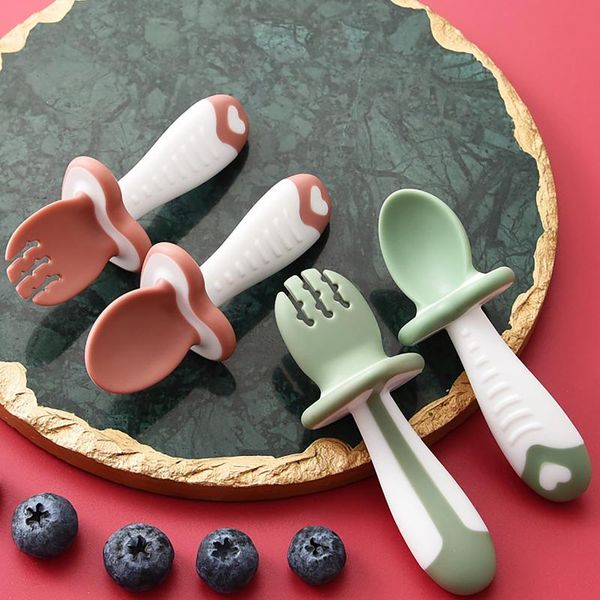 forks silicone spoon soft safe bendable fork set baby infants feeding kids training tooth brush children #t1p
forks silicone spoon soft safe bendable fork set baby infants feeding kids training tooth brush children #t1p