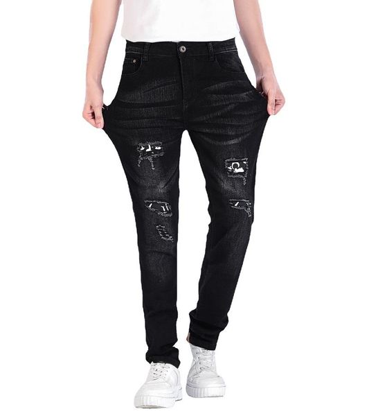 men's jeans 2021 autumn stretch blcak classic style slim fit soft trousers male holes pants, Blue
men's jeans 2021 autumn stretch blcak classic style slim fit soft trousers male holes pants, Blue