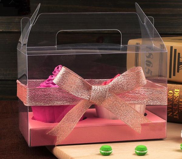 gift wrap simple clear pvc cupcake boxes plastic roll cake box with handle diy baking package
gift wrap simple clear pvc cupcake boxes plastic roll cake box with handle diy baking package