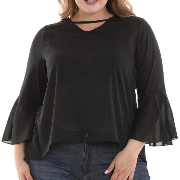 women's t-shirt home&nest summer 2021 casual solid long short sleeves v-neck back split plus size t-shirts, White
women's t-shirt home&nest summer 2021 casual solid long short sleeves v-neck back split plus size t-shirts, White