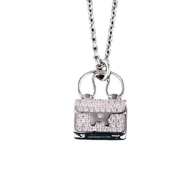 h-shaped bag necklace sterling silver plated 0.5 mi gold brilliant diamonds inlaid handbag pendant clavicle chain jewel
h-shaped bag necklace sterling silver plated 0.5 mi gold brilliant diamonds inlaid handbag pendant clavicle chain jewel