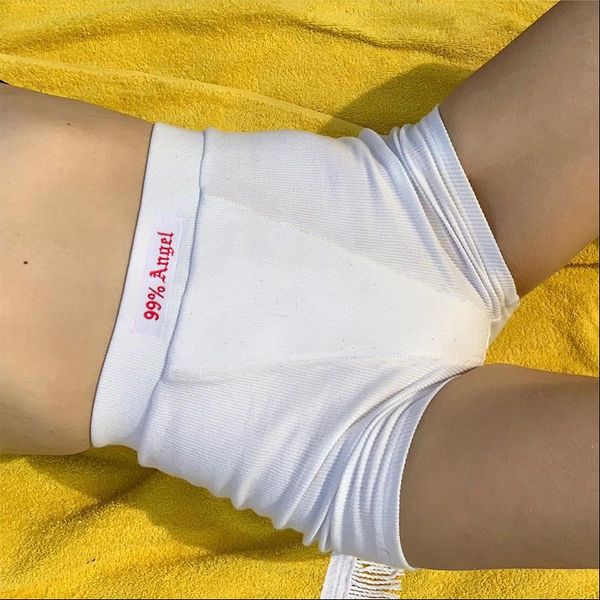 letter womens short elasticity casual knitted shorts active athleisure sportswear high waist yogaings capris women pants, White;black
letter womens short elasticity casual knitted shorts active athleisure sportswear high waist yogaings capris women pants, White;black