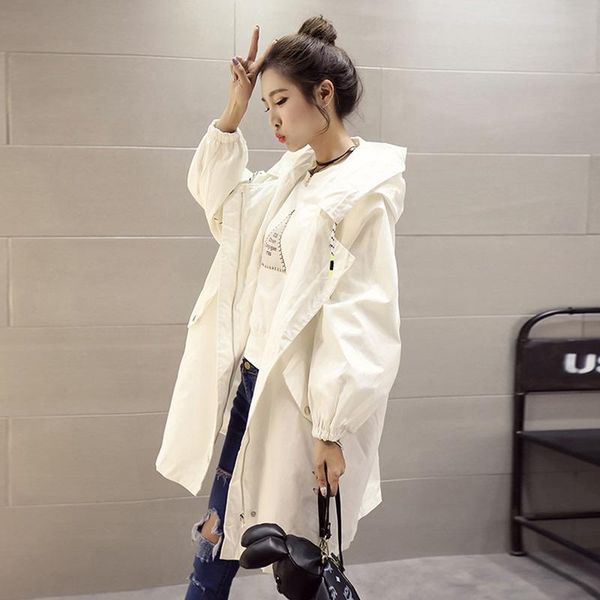 women's trench coats 2021 autum wind breaker cute korean coat for women full sleeve hooded adjustable waist european, Tan;black
women's trench coats 2021 autum wind breaker cute korean coat for women full sleeve hooded adjustable waist european, Tan;black