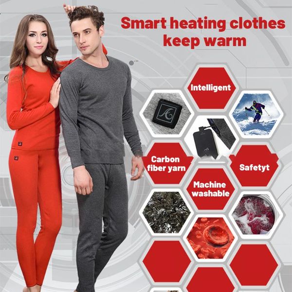 racing jackets 2021 men's autumn and winter thermal underwear fleece lining usb electric heating jacket pants keep warm, Black;red
racing jackets 2021 men's autumn and winter thermal underwear fleece lining usb electric heating jacket pants keep warm, Black;red