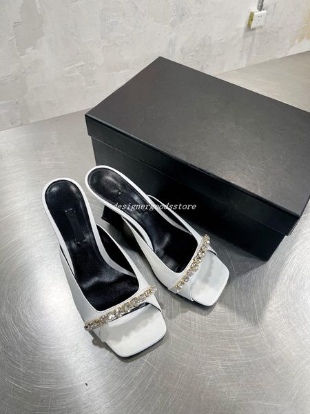 designer heels sandals for women designers slides crystal high heel strass mules casual elegant high heeled slippers 8 cm fashion, Black
designer heels sandals for women designers slides crystal high heel strass mules casual elegant high heeled slippers 8 cm fashion, Black