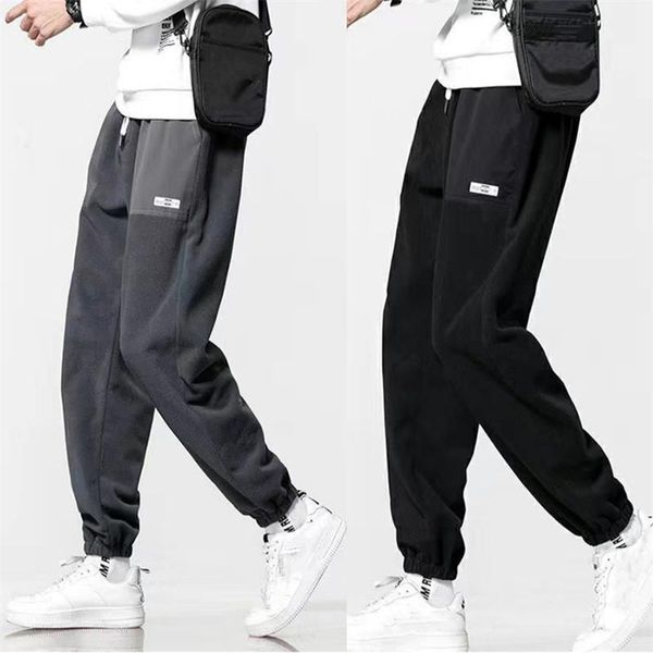 men's pants plus size jogging sport sweatpants men harem fashion 2021 elastic waist autumn winter trendy fleece warm comfort pantalon, Black
men's pants plus size jogging sport sweatpants men harem fashion 2021 elastic waist autumn winter trendy fleece warm comfort pantalon, Black