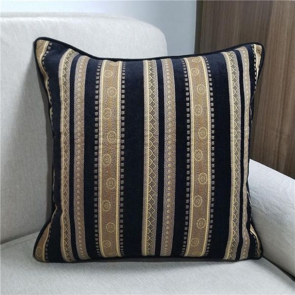 traditional black euro stripes design chenille woven jacquard decorative pillows case sofa chair cushion cover 45x45cm 1pc/lot
traditional black euro stripes design chenille woven jacquard decorative pillows case sofa chair cushion cover 45x45cm 1pc/lot