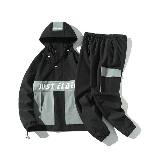 men's tracksuits men tracksuit 2 piece set autumn streetwear sweatsuit overalls leisure suit hooded jackets and hip hop harlan pan, Gray
men's tracksuits men tracksuit 2 piece set autumn streetwear sweatsuit overalls leisure suit hooded jackets and hip hop harlan pan, Gray