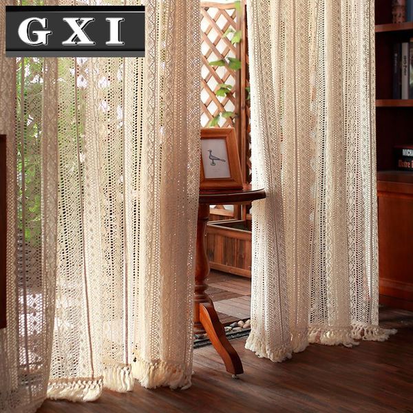 gxi retro crochet curtain ready made window drapes for living room bedroom balcony voile kichen cortinas para dormitorio
gxi retro crochet curtain ready made window drapes for living room bedroom balcony voile kichen cortinas para dormitorio