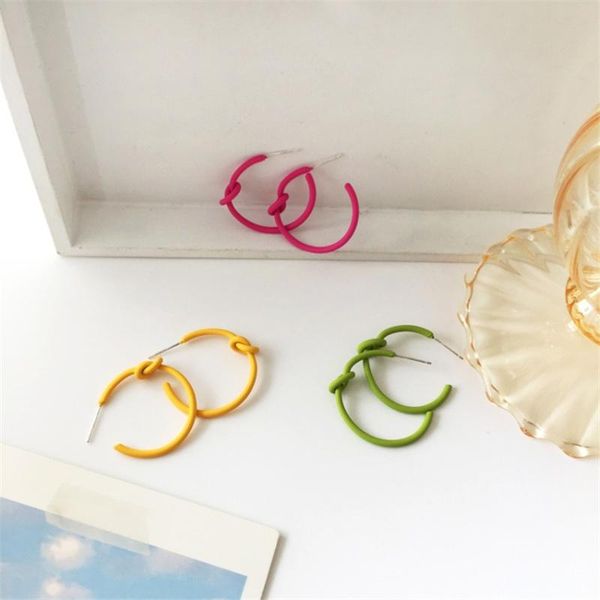 hoop & huggie 2021 knotted c earrings vintage fashion jewelry for women simple pendientes mujer, Golden;silver
hoop & huggie 2021 knotted c earrings vintage fashion jewelry for women simple pendientes mujer, Golden;silver