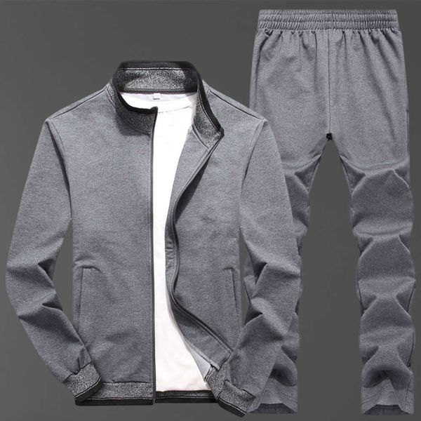 sports suit autumn winter 2021 new casual sweater coat men's slim running sportswear, Gray
sports suit autumn winter 2021 new casual sweater coat men's slim running sportswear, Gray