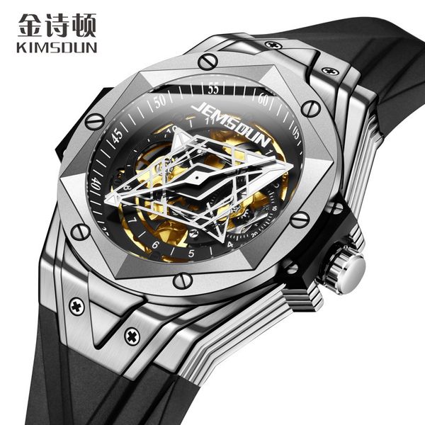 wrist watch tiktok, voice, live, fashion man, automaton mechanical , silicone waterproof, Slivery;brown
wrist watch tiktok, voice, live, fashion man, automaton mechanical , silicone waterproof, Slivery;brown