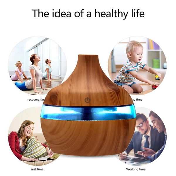 1pc multicolor usb wood grain air aroma essential oil diffuser led humidifier modern household tools #5 fragrance lamps
1pc multicolor usb wood grain air aroma essential oil diffuser led humidifier modern household tools #5 fragrance lamps