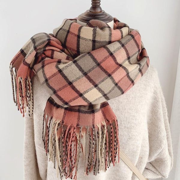 scarves 2021 fashion lattice scarf women winter imitation cashmere warm female outdoor travel double face shawl, Blue;gray
scarves 2021 fashion lattice scarf women winter imitation cashmere warm female outdoor travel double face shawl, Blue;gray