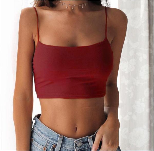 women's tanks & camis crop women summer solid color camisole ladies straps midriff-baring backless vest female casual sleeveless ta, White
women's tanks & camis crop women summer solid color camisole ladies straps midriff-baring backless vest female casual sleeveless ta, White