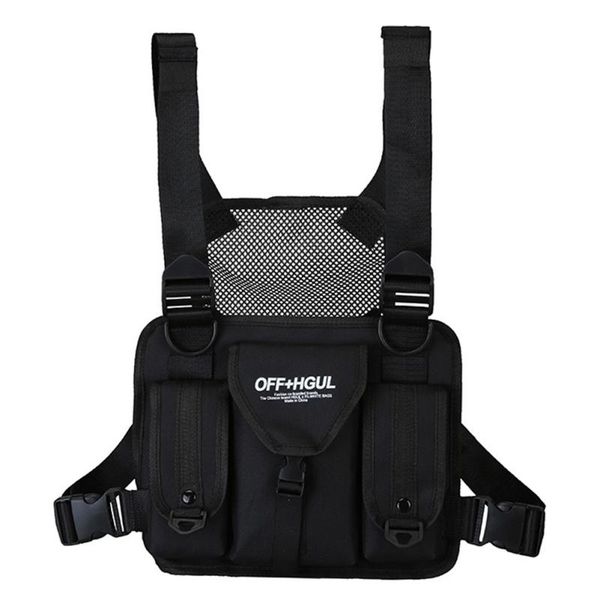 men women chest rig bag hip hop reflective vest streetwear harness fashion chest bag pack front functional waist packs
men women chest rig bag hip hop reflective vest streetwear harness fashion chest bag pack front functional waist packs