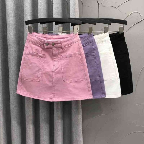 women's shorts spring summer for women of vintage skirt high-waisted jeans fashion female-to-line student mini pencil pockets f5x4, White;black
women's shorts spring summer for women of vintage skirt high-waisted jeans fashion female-to-line student mini pencil pockets f5x4, White;black